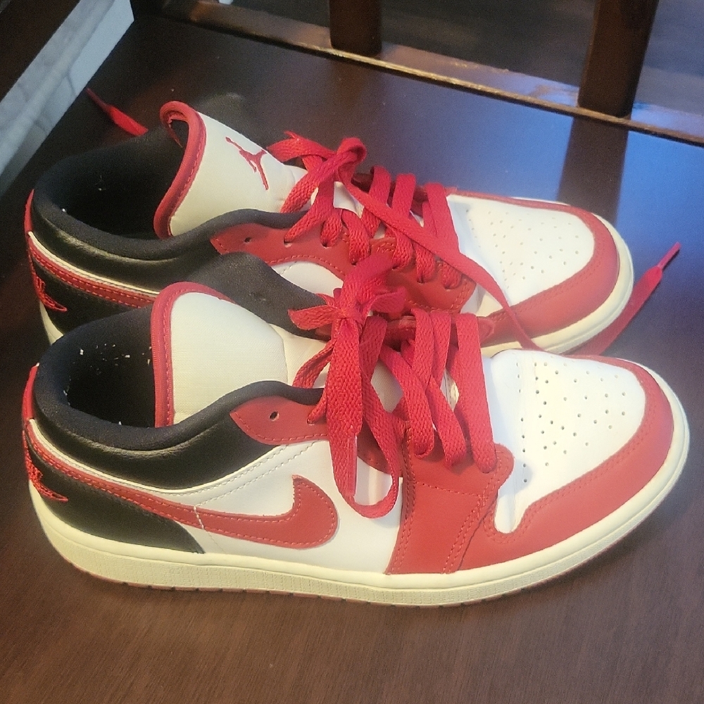 Jordan Kids Sneakers Red and White